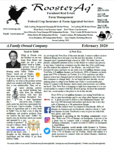 Front page of Feb 2020 Newsletter