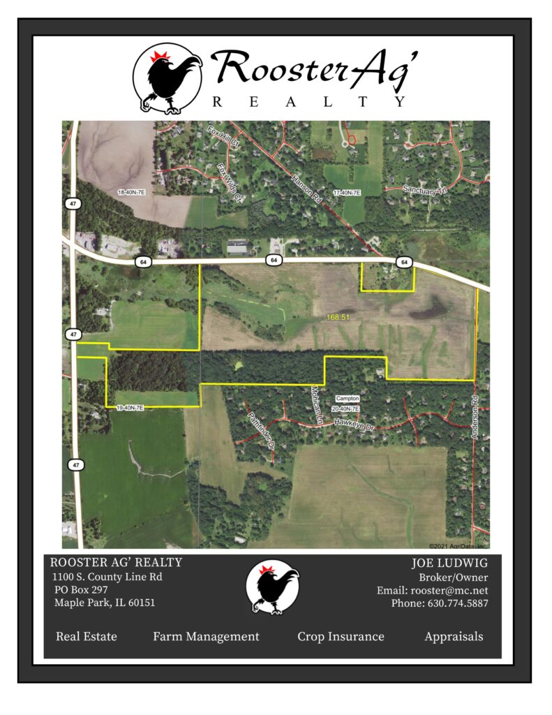 Lily Lake Farm For Sale Lily Lake, IL Rooster Ag' Realty