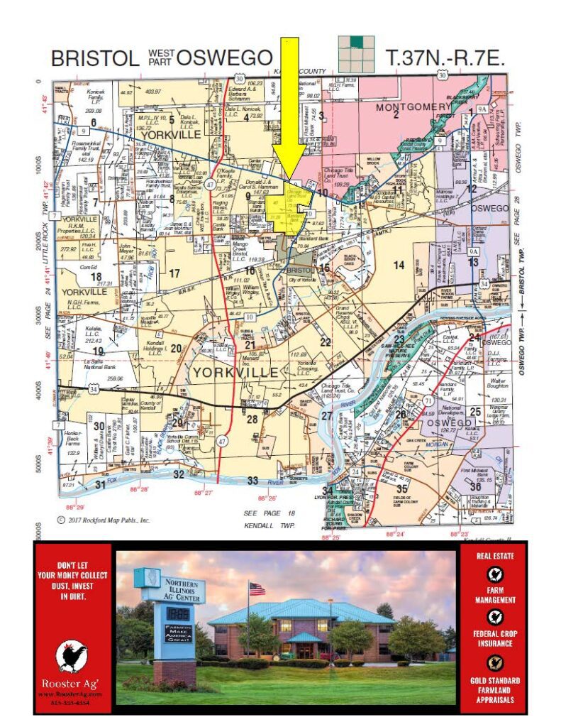 The Cannonball Farm Kendall County, IL Rooster Ag' Realty