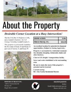 Rte 30 & Rte 34 Property